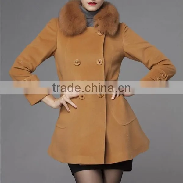 Newest design winter good quality European fashion wear white coats