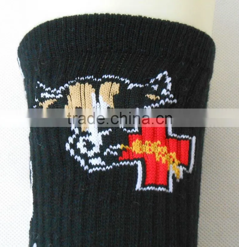 Basketball sports elite bulk cartoon tube cotton wholesale socks