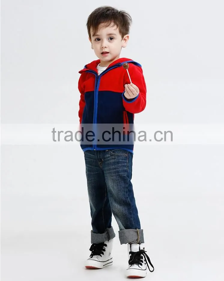 polar jacket Childrens Boys coat casual long sleeved coat 2016 spring tide kids jackets kids coat