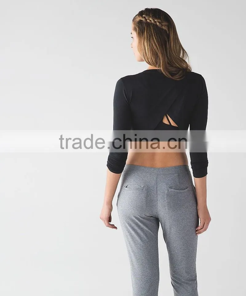 Crop Top Women Wholesale China Custom T shirt Printing OEM T-shirt Printer Yoga Tank Top