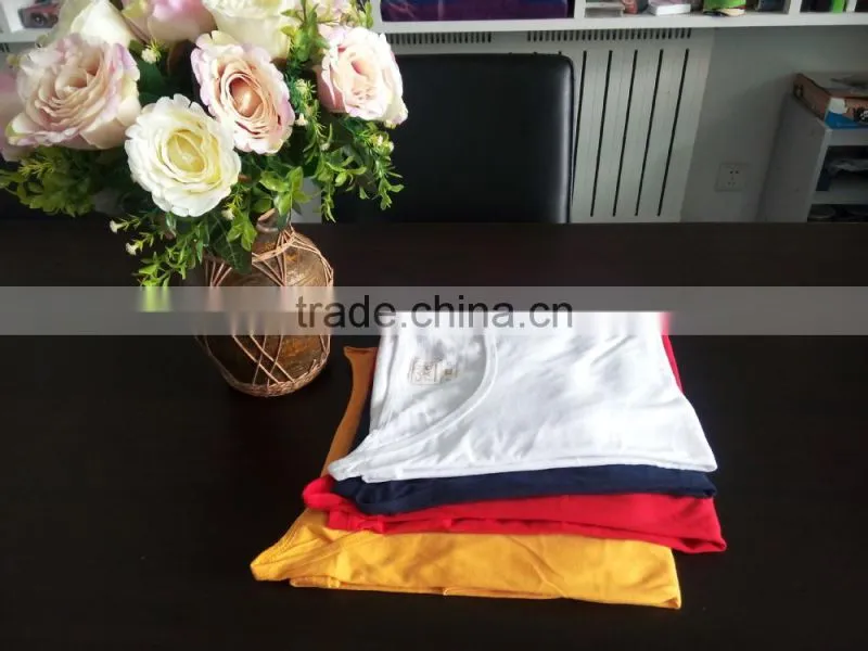 Stock Blank CVC tshirts no lable,lady t shirt for hotsale