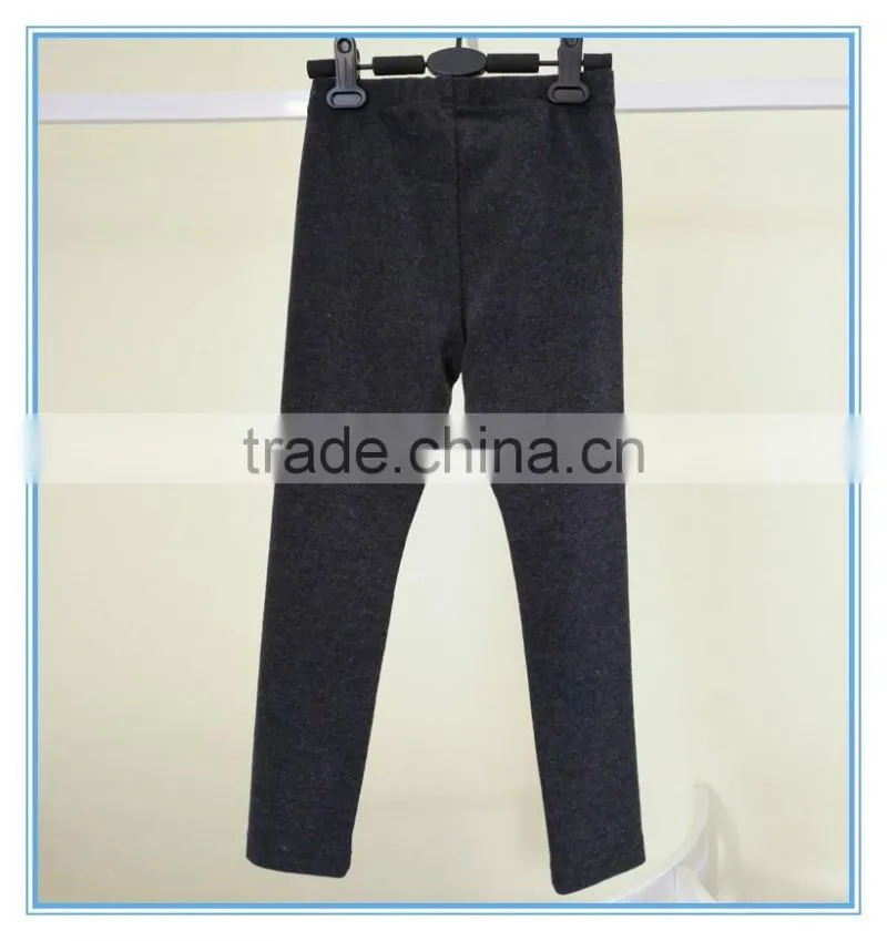 New products 2016 winter thick leggings kids cotton pants, babt girls cotton trousers leggings, child pants
