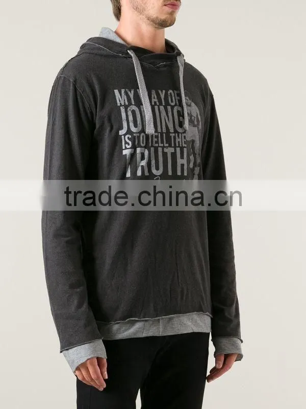 Cheap china manufacture custom printed hoodie