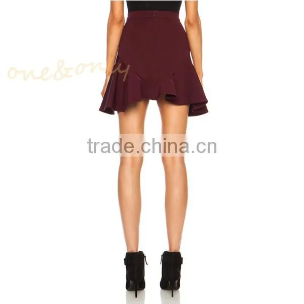 fashion short skirt frill