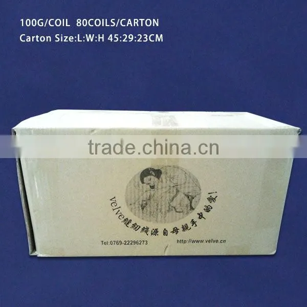 100% egypt long-stapled fiber cotton thread TEX30