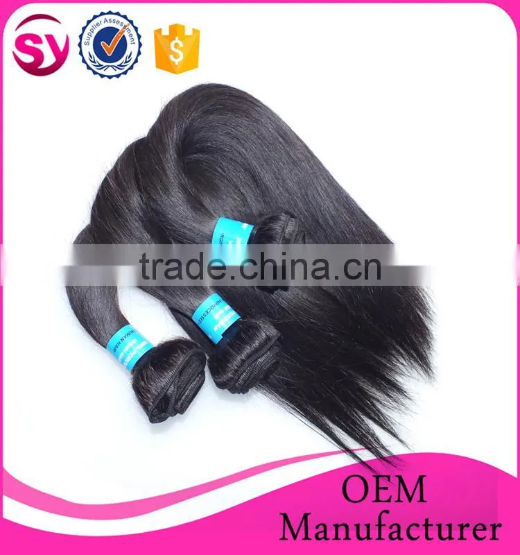 2016 100% unprocessed virgin silky straight peerless peruvian hair weft