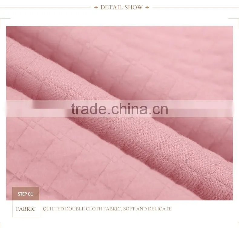Logo printed Qianxiu cotton and modal wholesale ladies winter sleepwear