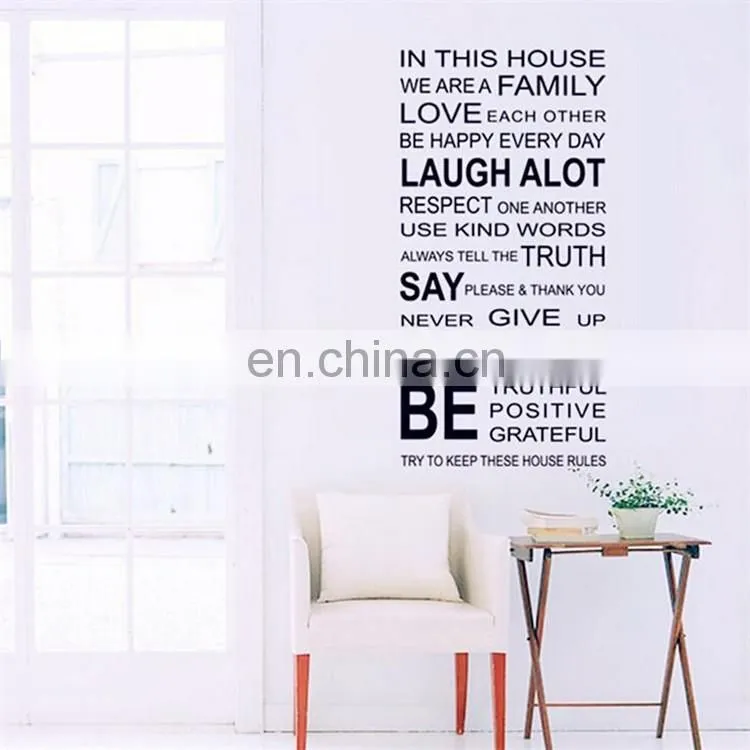 Cheap DIY English Letter Stickers Wall Refrigerator Window Stickers