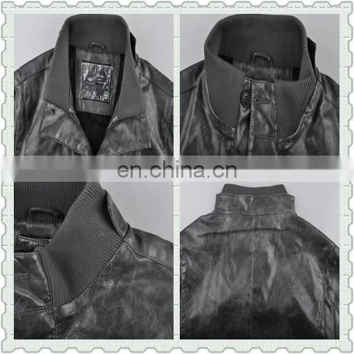 Casual jackets,casual pu jacket for men
