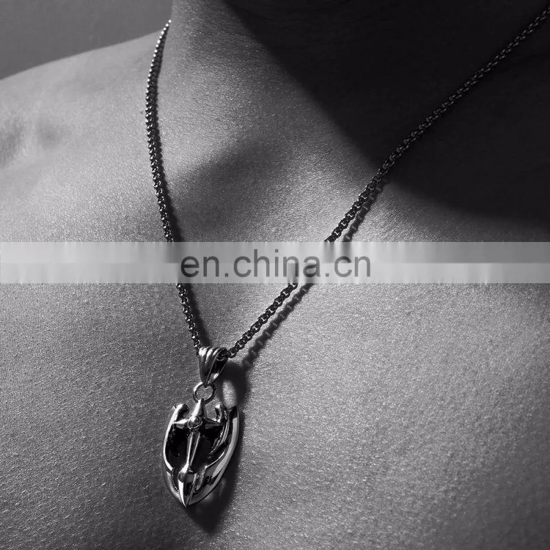 Retro Cross Stainless Steel Necklace Pendant