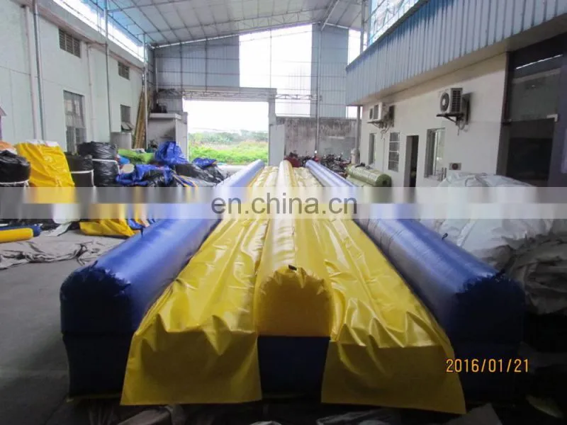 2017 floating playground lake slides adult size inflatable water slide with EN14960