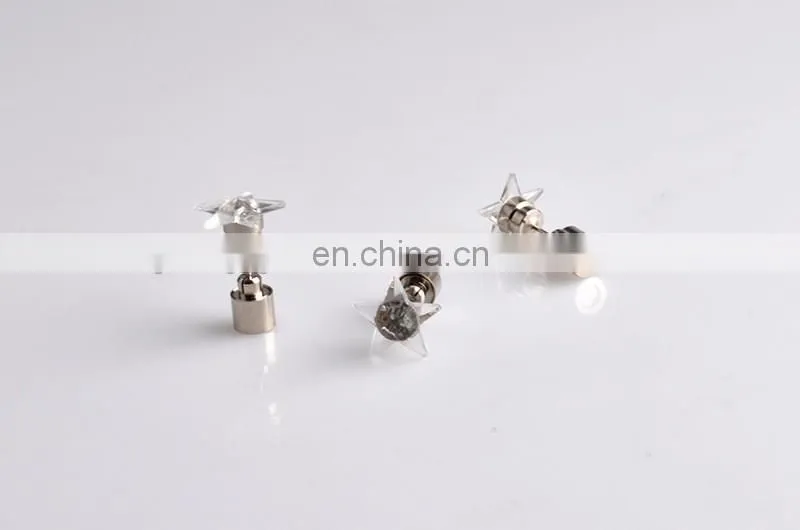 Korea hot sale lighting star shaped earring for night party