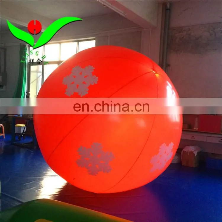 Giant inflatable balloons inflatable christams snow globe ball