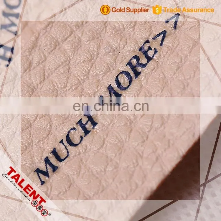 Custom High Cost Performance Synthetic Leather Patch Label For Product Decoration