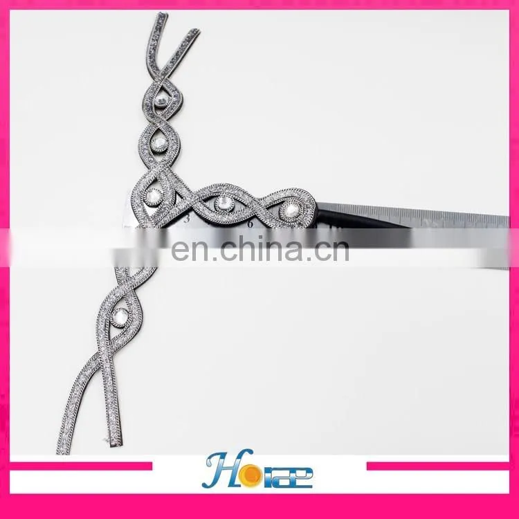wholesale hotselling PU leather women shoe decoration sandal slipper accessory