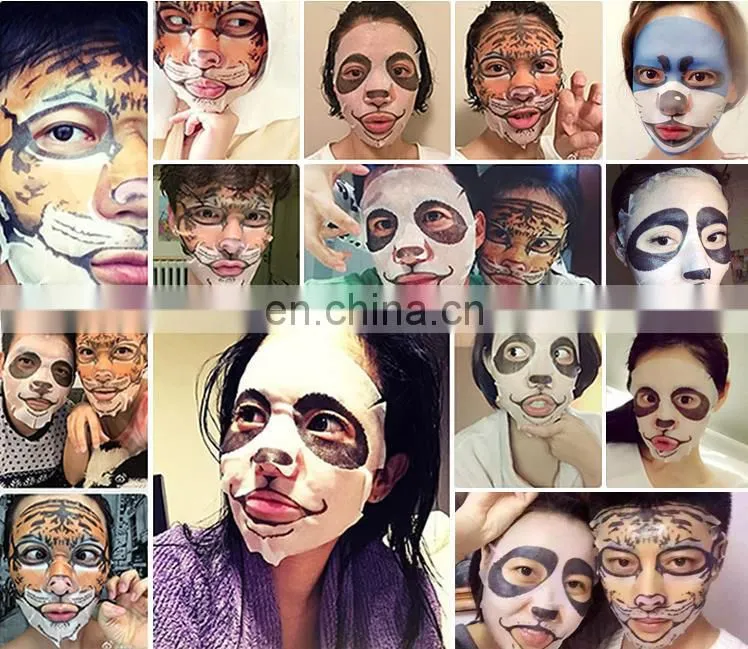 Animal Face Mask/Control Hydrating animal face mask/ Nourish Facial Mask