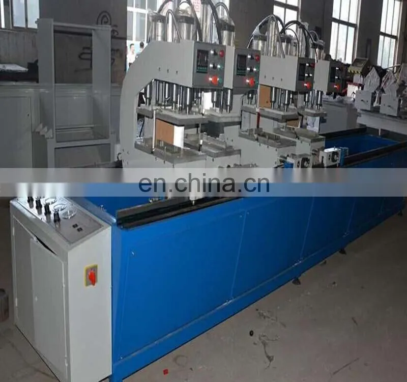 upvc windows four head automatic welding machine, upvc windows four head welder machine