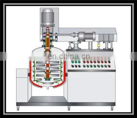 stainless steel emulsifying mixer