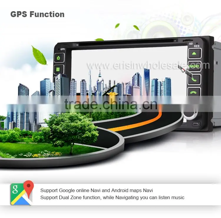 Erisin ES2603C 7 inch Touch Screen Car DVD Player for Toyota Vitz