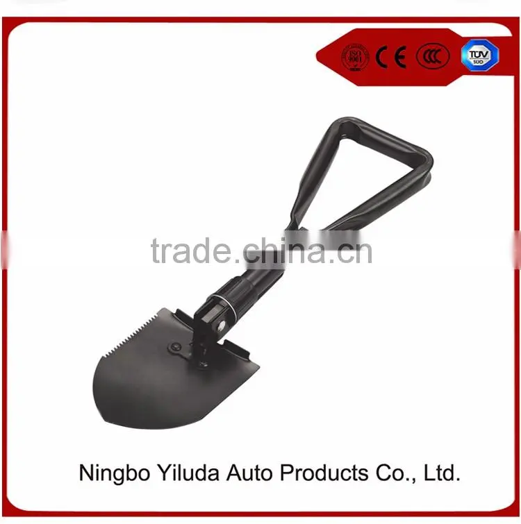 Foldable Camping Hiking Car Shovel,Middle size foldable shovel