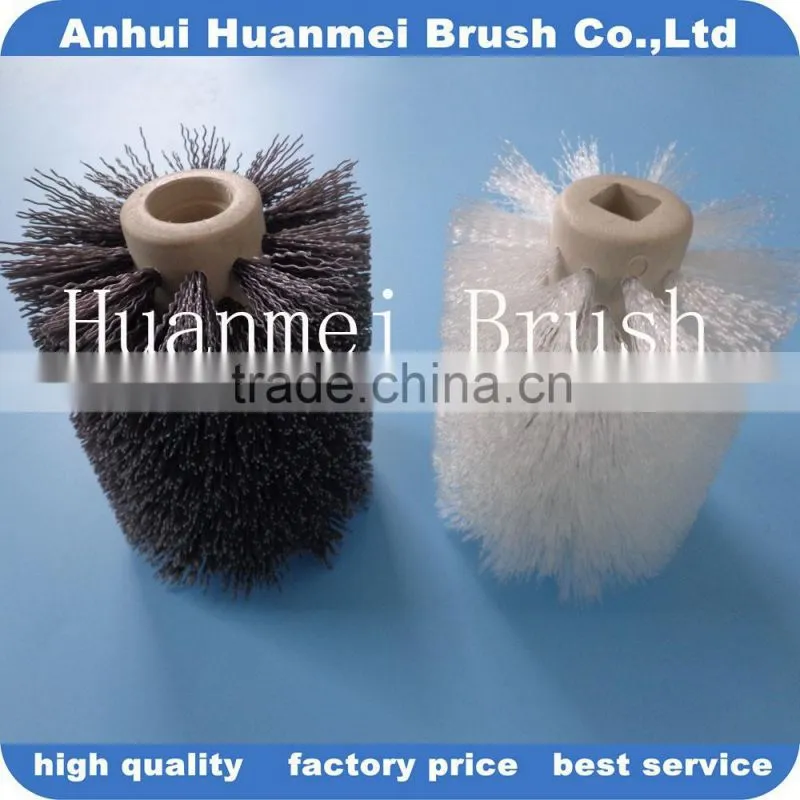 Popular polish roller brush with steel wire