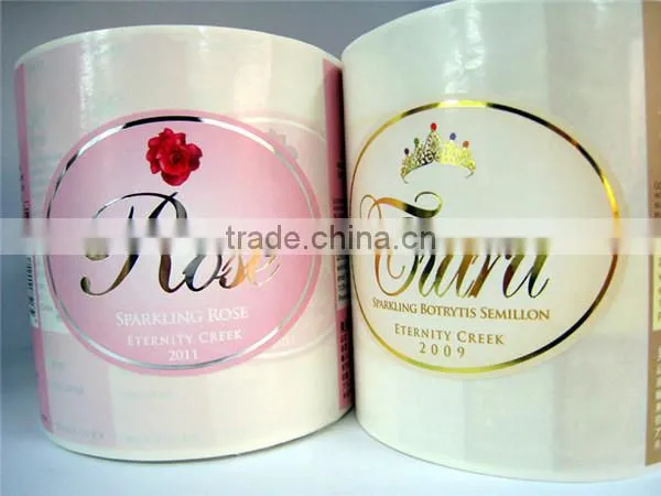Shanghai custom adhesive transparent stickers printing