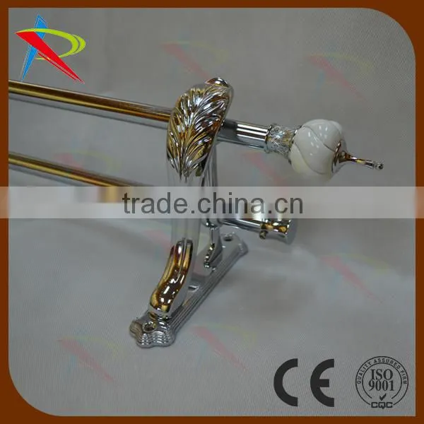 Hot sell stainless steel shower curtain rod/curtain pole /curtain tube wholesale