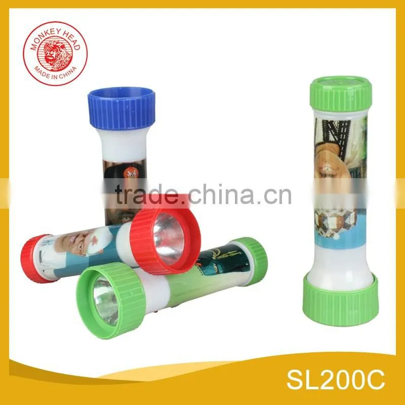 high power dry battery led flashlight