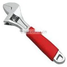 6"-12" ADJUSTABLE WRENCH with white nickle steel