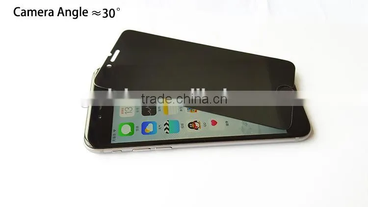 clear 9H anti-explosion tempered glass screen Factory supply privacy screen protector for iPhone 6