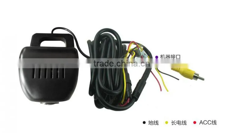 2016 popular one way driving video recorder universal Hidden WIFI NTK 96658 Chipset DVR car tachograph car camera kits