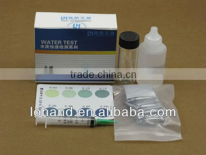 Wholesale hot sale water quality test series phosphorus test kit in low price