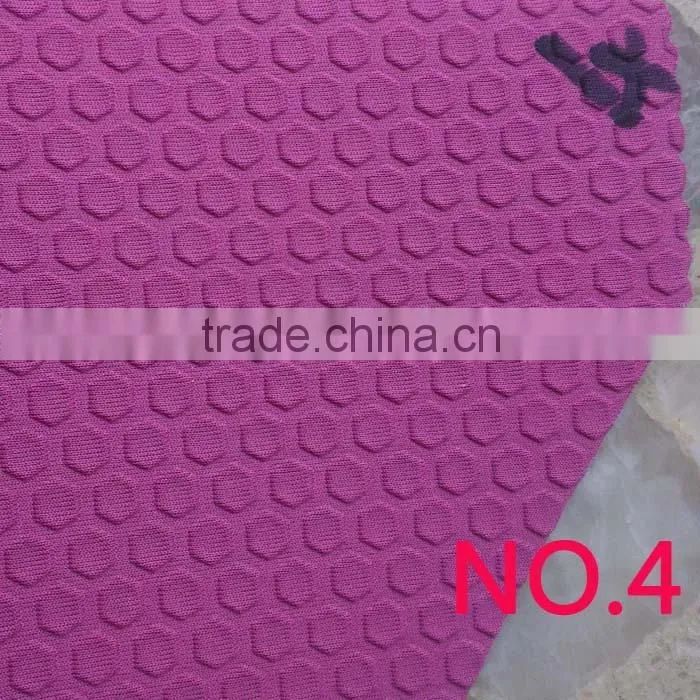 Neoprene with Sharkskin deboss pattern embossed for oven mitt