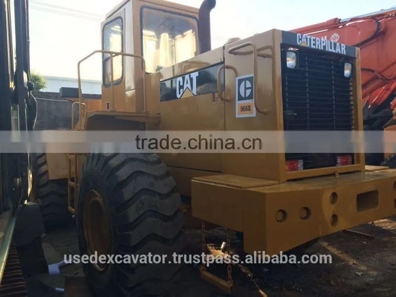 Used Wheel Loader Caterpillar 966E For Sale With Cheap Price And Good Condition