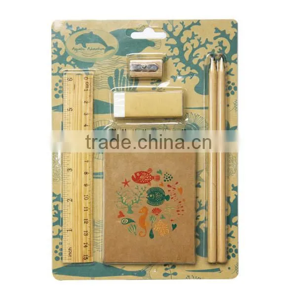 School Bag Set Eco Friendly Student stationary product