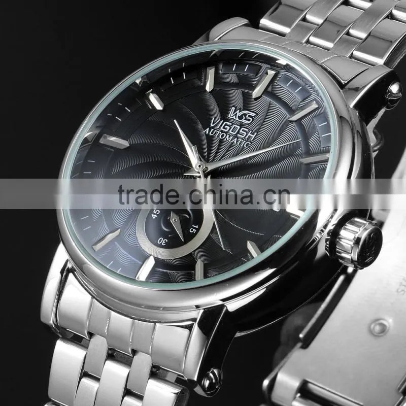 New design alibaba wholesale discount watch men brand luxury automatic mechanical man wrist watch2016