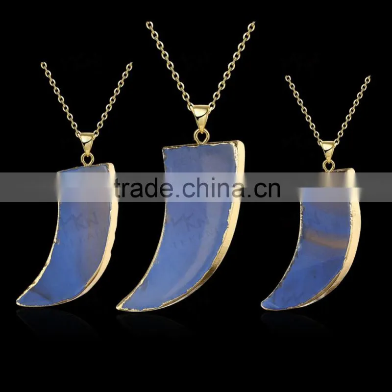 Direct sale cool blue rhinestone necklace