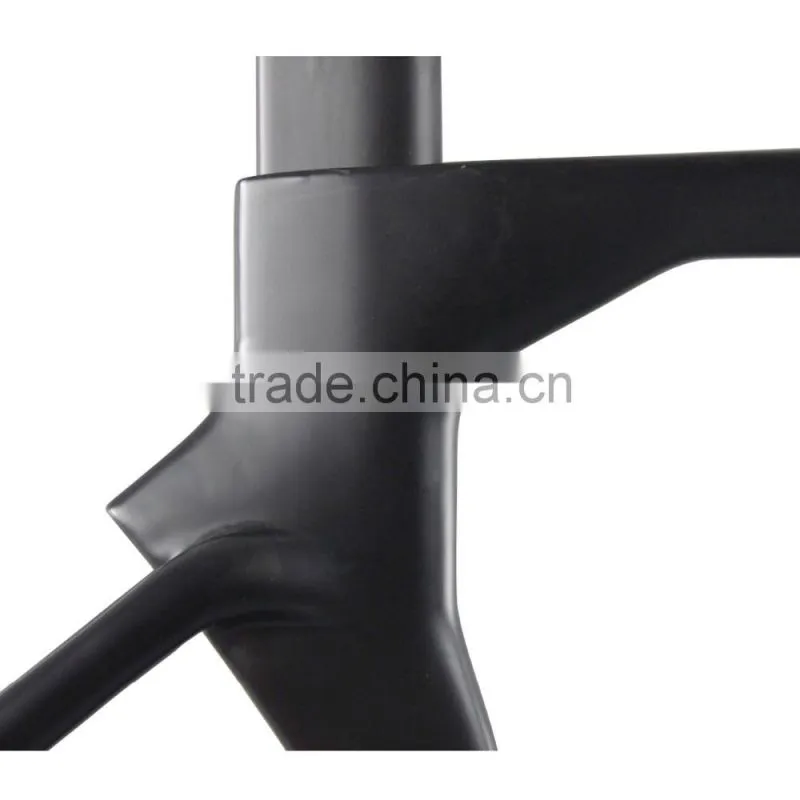 2016 new trend carbon road bike frame aerodynamic racing bicycle frameset AERO004