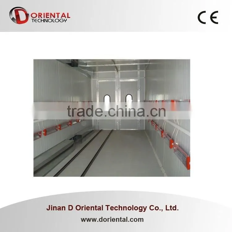 DOT-C1 CE Oil Burner Heating EPS/rock wool 12.5KW high insulated Car Spray Booth