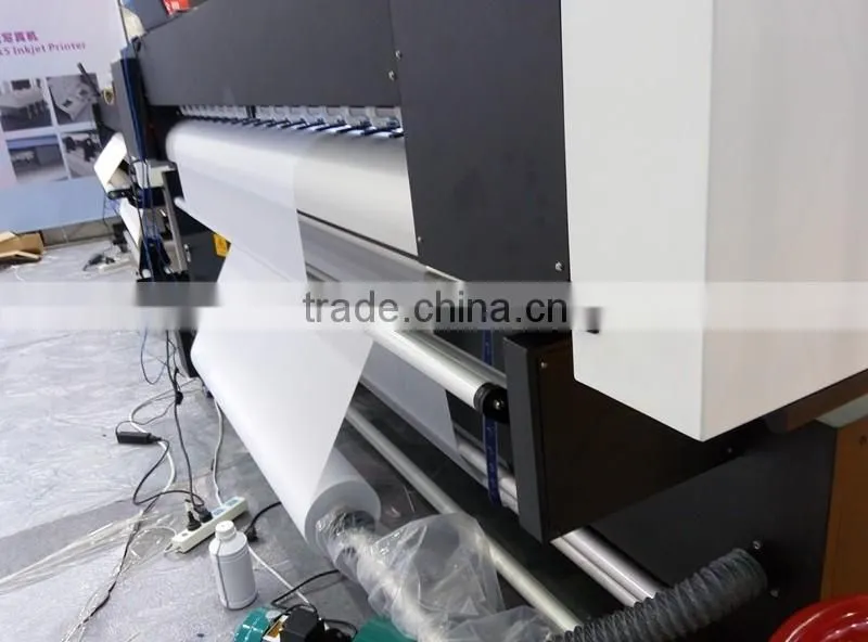 1.9m digital Direct to textile printer, 1.9m digital Inkjet Textile Printer with Heater machine