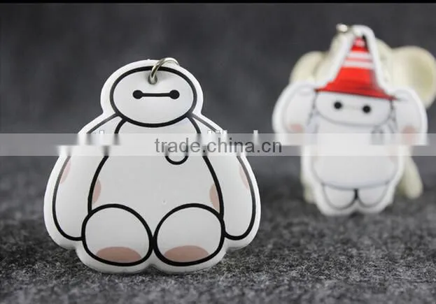 Baymax Keychain 2015 white newest arrival keychain 6CM