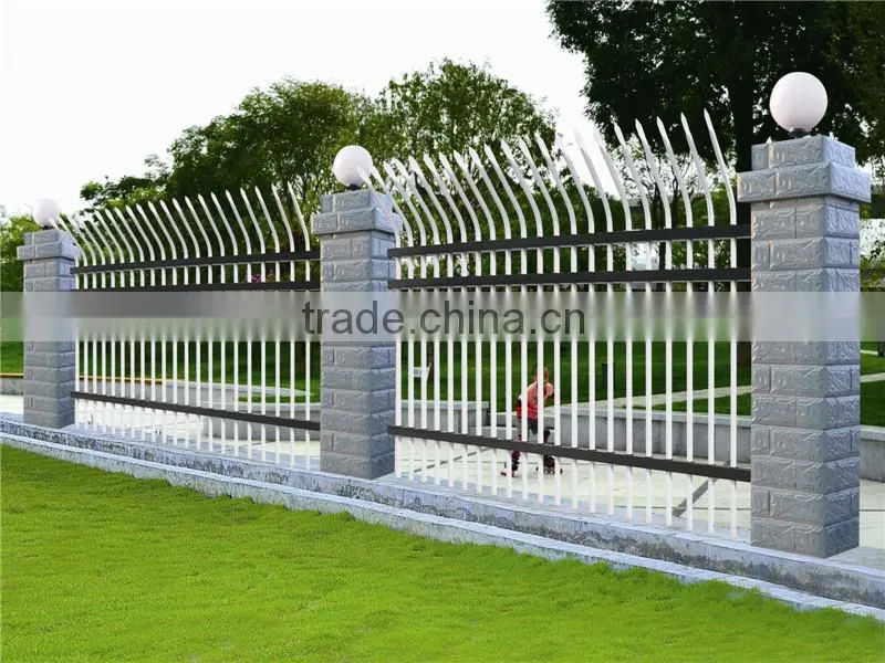 DK004 Custom Design Galvanized Wrought Iron Fence Panels for sale
