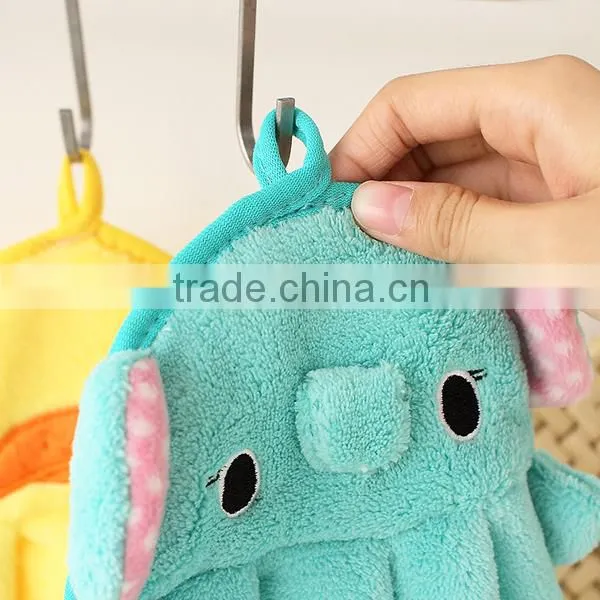 100% Microfiber Coral Cartoon Kitchen Clean Cloth