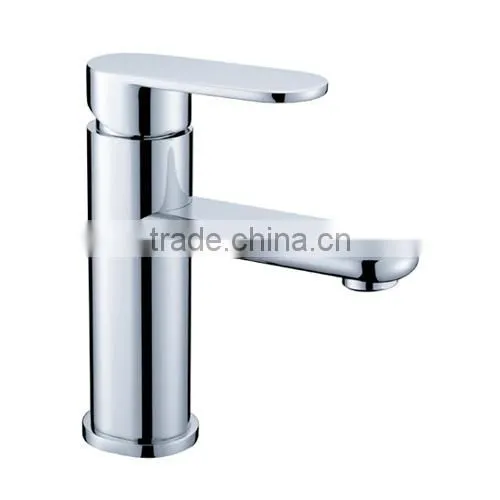 Bathroom Faucet Ceramic Cartridge Chrome Plated Brass Basin Sink Faucet