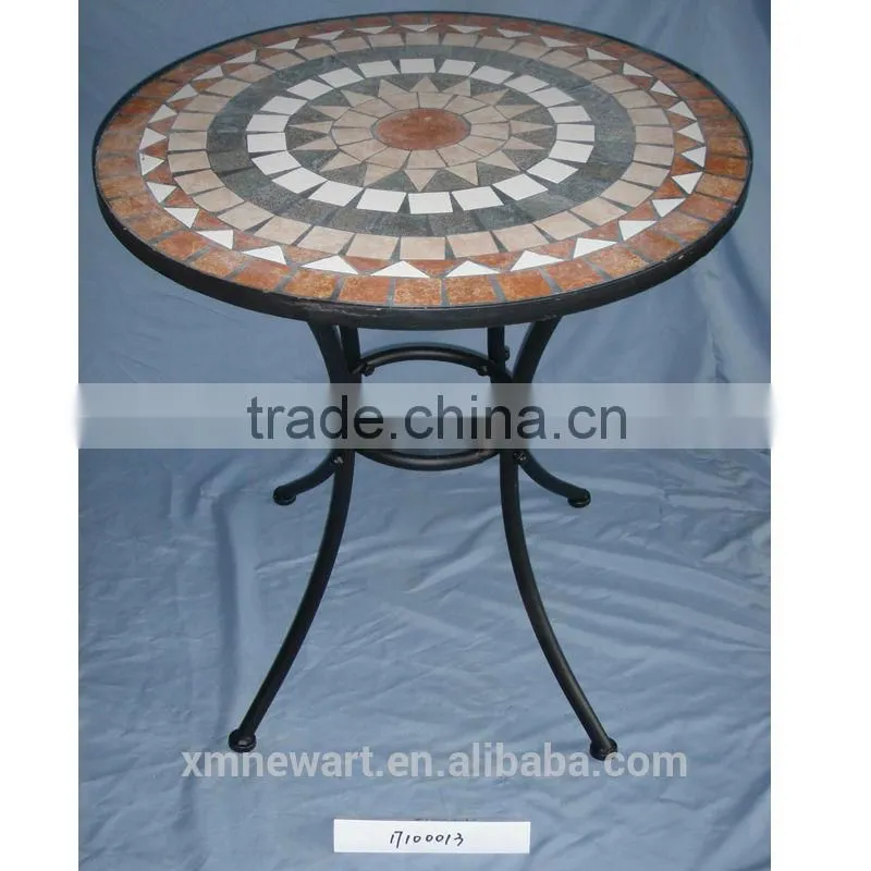Mosaic furniture garden set