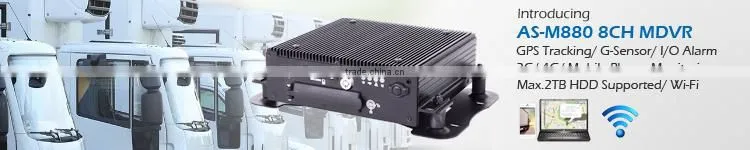 8 Channel Bus DVR, H.264 Network DVR