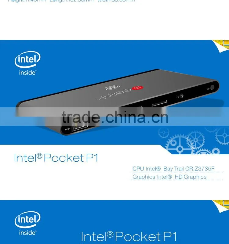 Slim design BT 4.0 desktop mini computer, low cost mini computer, Beelink Windows 8 micro pc