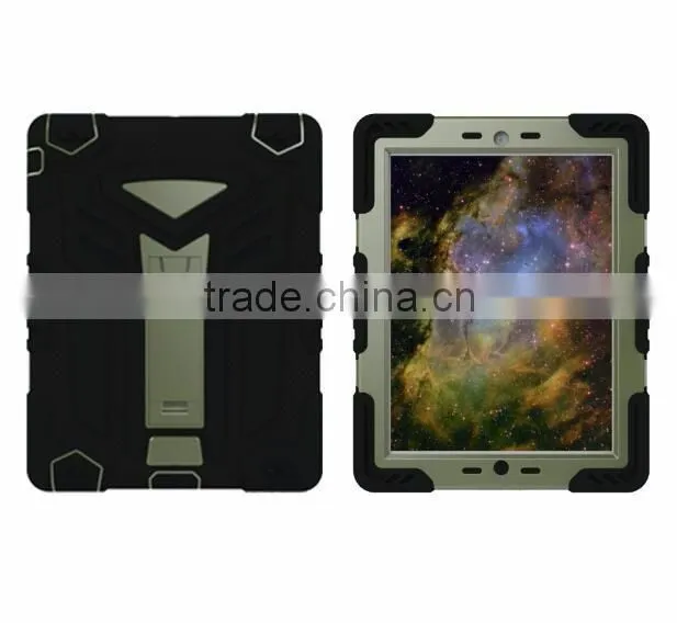 Dragonfly Design With Stand Holder Heavy Duty TPU PC Armor Hybrid Shockproof Protective Phone Cover Case For iPad Mini 4 TB-0269