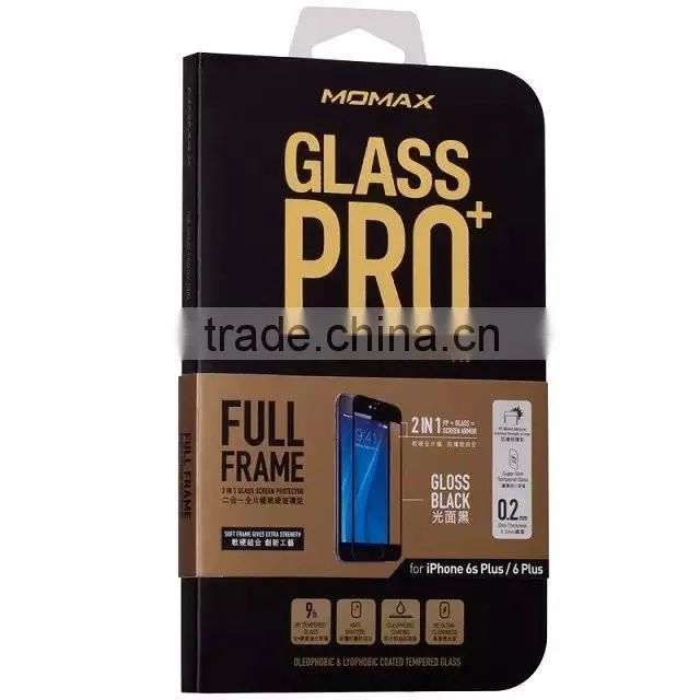 MOMAX Anti-Scratch 2 in 1 Tempered Glass Full Screen Protector For iPhone 6plus/6s plus 5.5 MT-5052