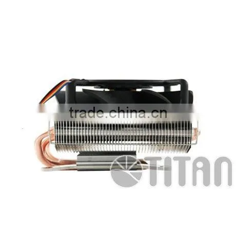 Popular product multi-support clip design 4 heat pipe Aluminum cpu cooling fan for low profile Cooler )